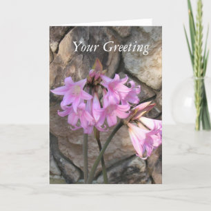 Card - blank - Pink Ladies