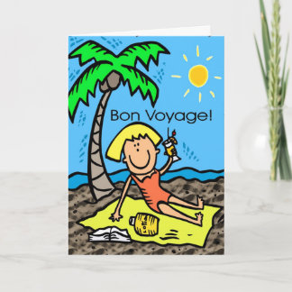 Card: Bon Voyage Card