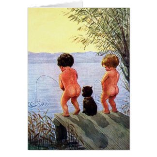 Card: "Boys Will Be Boys"