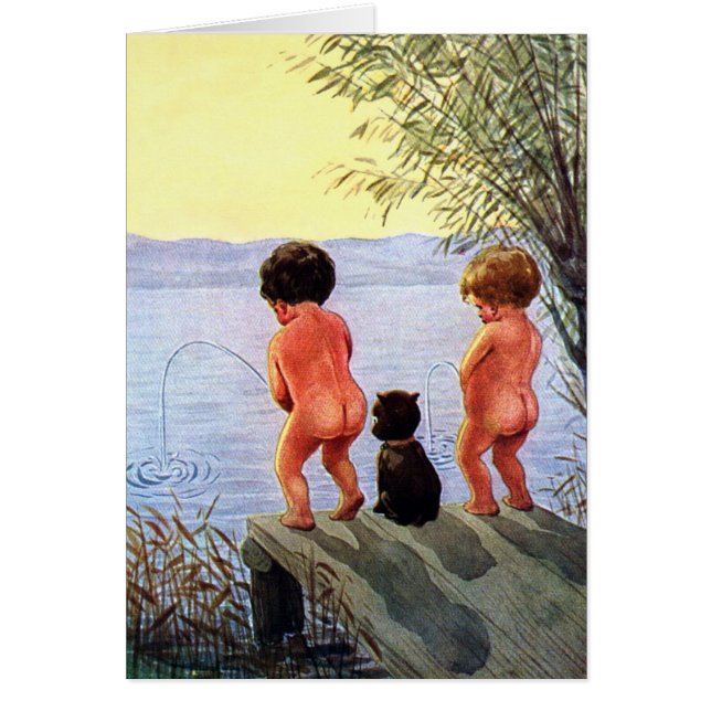 Card: "Boys Will Be Boys" (Front)