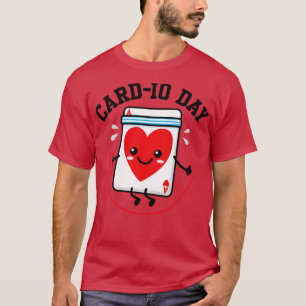 Card Cardio Day Ace of Hearts T-Shirt