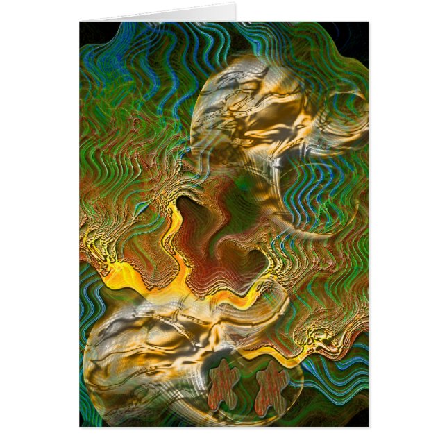 Card: Changes in Topography (detail) (Front)