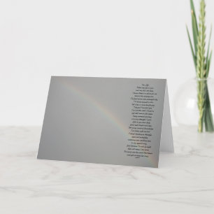 CARD COMFORT AND PEACE