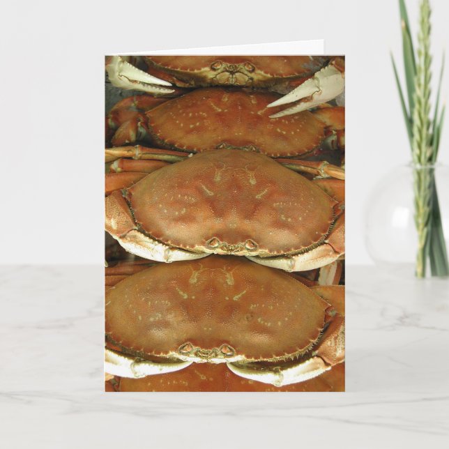 Card, "Crabs # 1" Card (Front)