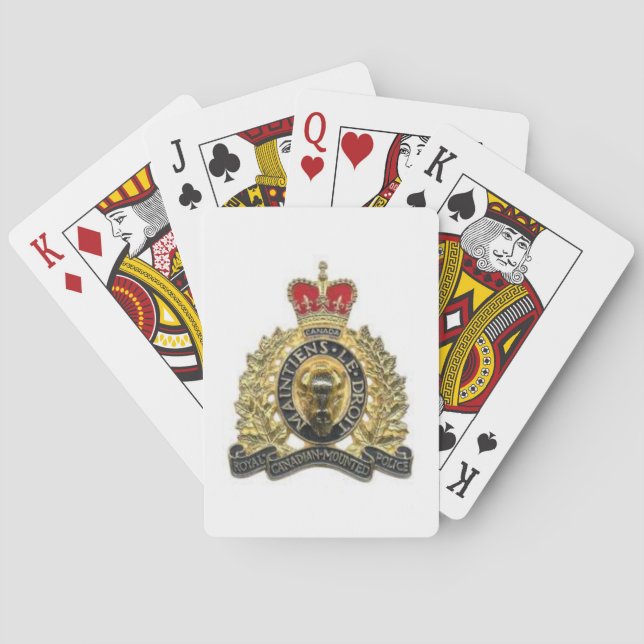 Card decks rcmp (Back)