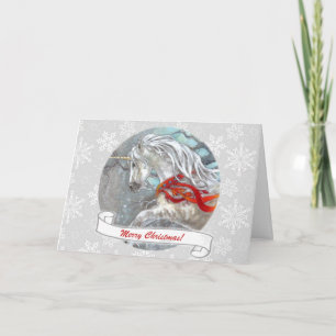 Card - Decorative Holiday Unicorn