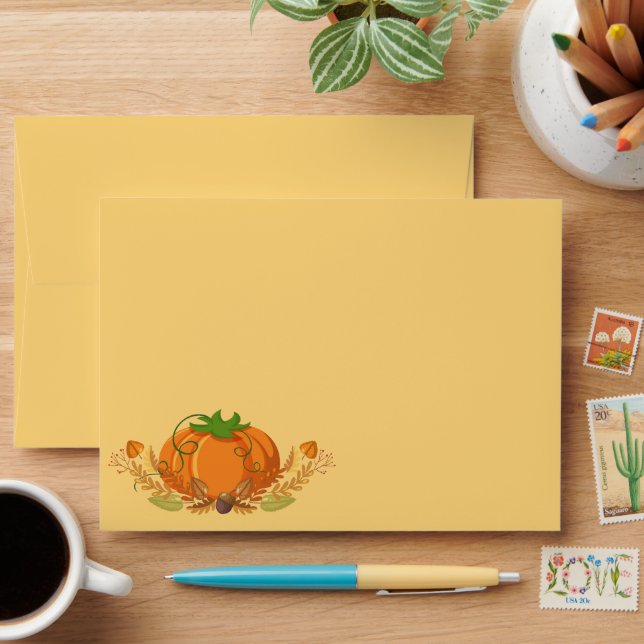 Card Envelope Autumn (Desk)