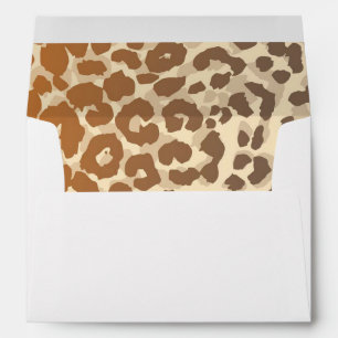 Card Envelope-Leopard Print Envelope