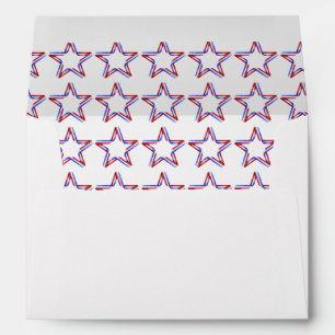 Card Envelope-Patriotic Stars Envelope