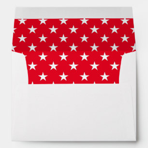 Card Envelope-Patriotic Stars Envelope