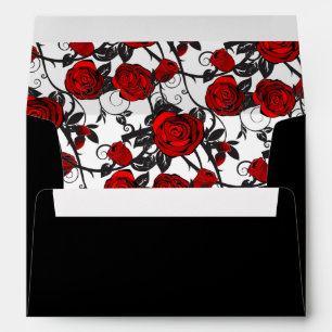 Card Envelope-Red Roses Envelope