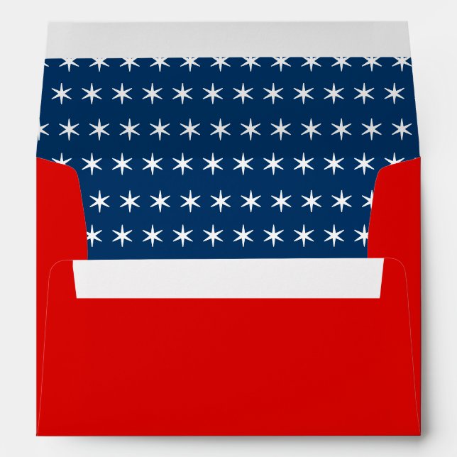 Card Envelope Stars (Back (Bottom))