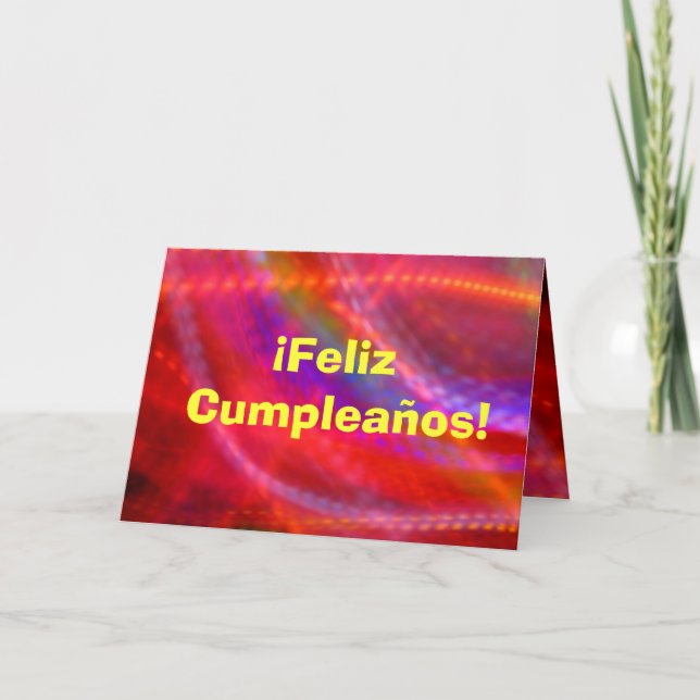 Card - Feliz Cumpleaños - Multicolor (Front)