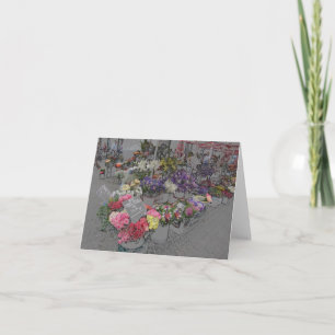 card - Flower Market