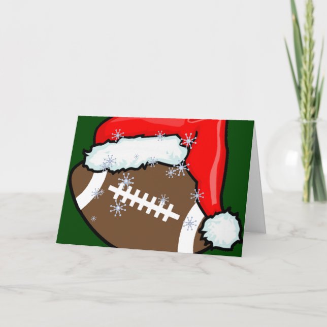 Card - Football Christmas (Front)