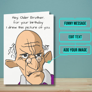 Card for an Older Brother's Birthday