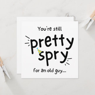 Card for Old Guy