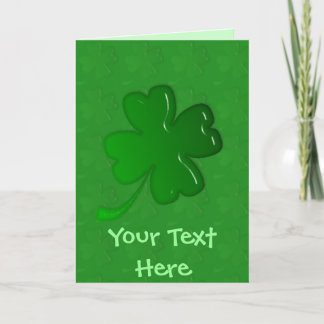 Card - Four Leaf Clover