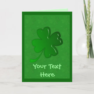 Card - Four Leaf Clover