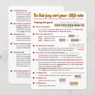 Card Game rules – Playing the game  (1)