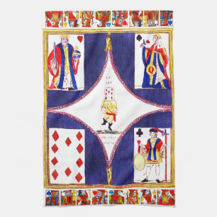 "Card Game" Tea Towel