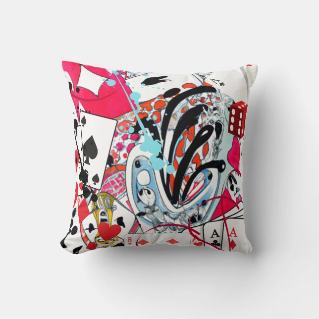 Card Games Collection Cushion (Front)