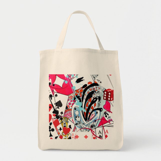 Card Games Tote Bag (Front)