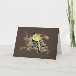 Card - Goldfinch