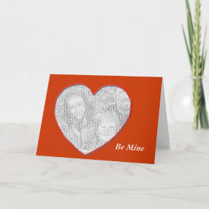 Card - Greeting - Be Mine (template)