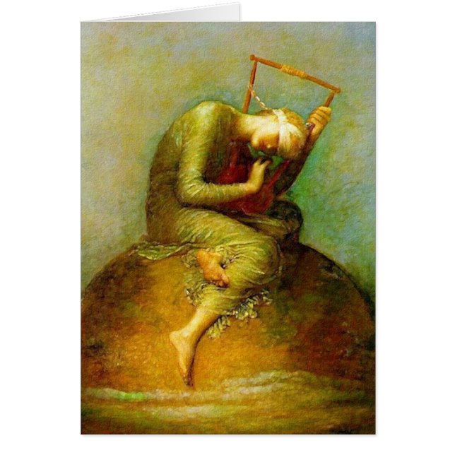 Card: Hope - by George Watts (Front)