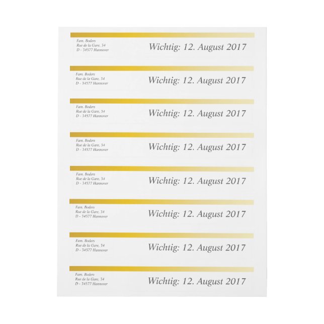 card house | Unusual business equipment Wraparound Address Label (Sheet)