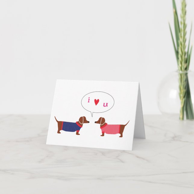 Card - I Love You (Front)