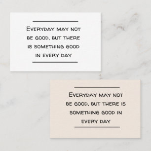Card insert - Encouragement