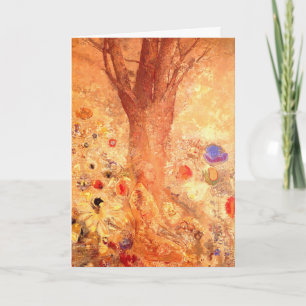 Card/Invitation: Buddha in His Youth by Redon Card