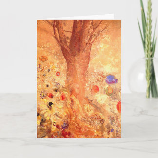 Card/Invitation: Buddha in His Youth by Redon Card