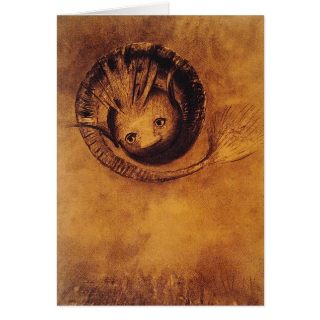 Card/Invitation: "The Chimera" by Odilon Redon (Front)