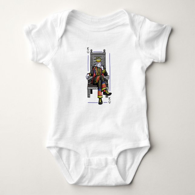 Card King Baby Bodysuit (Front)