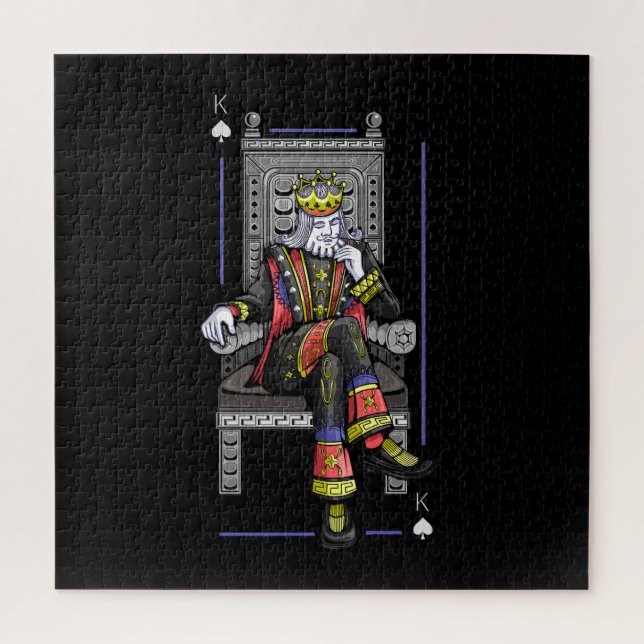 Card King Jigsaw Puzzle (Vertical)