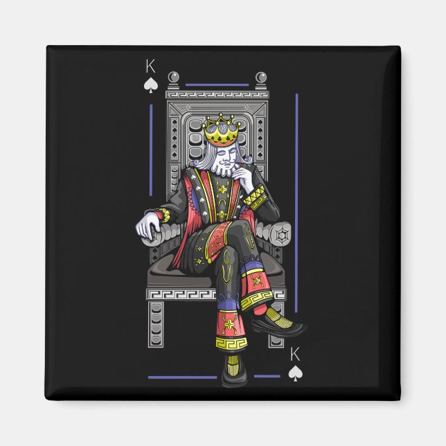Card King Magnet (Front)