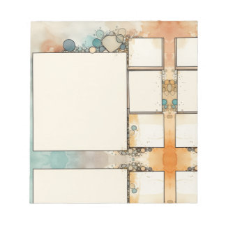 Card Layout Scrapbook  Notepad