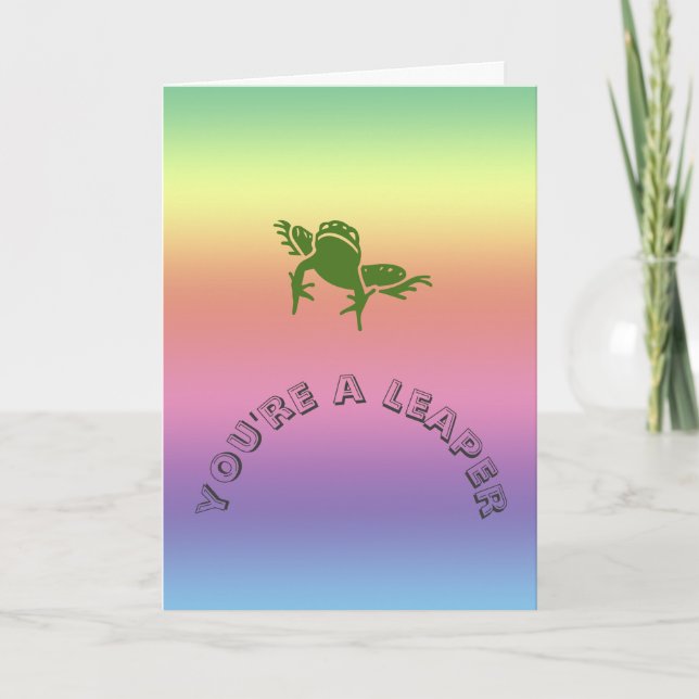 Card - Leaper Birthday (Front)