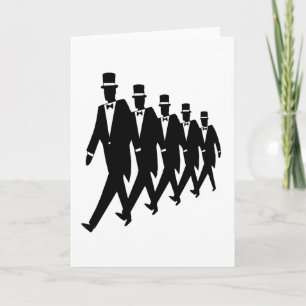 Card: March of the Tuxes Card