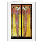 Card: Margaret Macdonald Embroidered Panels