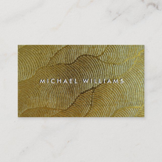 Card metal sea bream for professionals (Front)