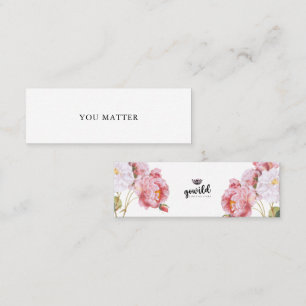 CARD (MINI) YOU MATTER Self Talk Card No.1