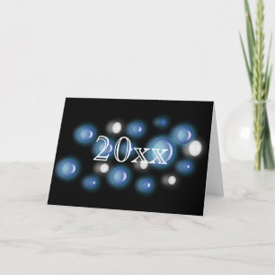 Card – New Year Bubbles
