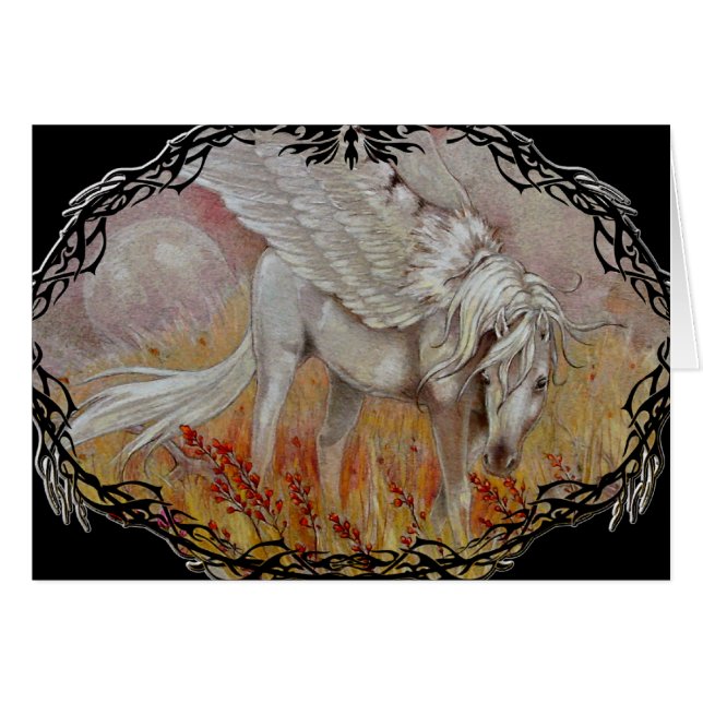 Card - Pegasus Wildflower Fields (Front Horizontal)
