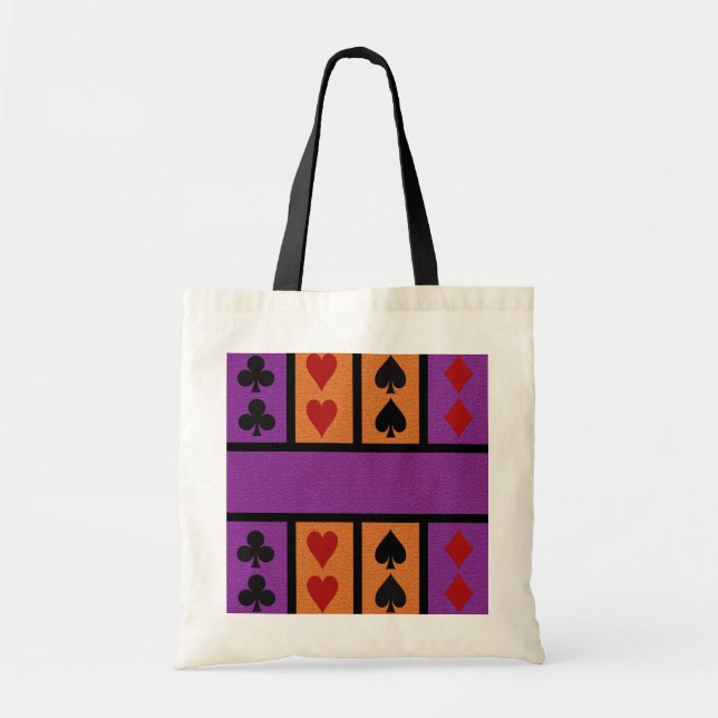 Card Player bag, customisable Tote Bag (Front)