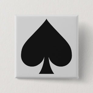 Card Player buttons - Spade