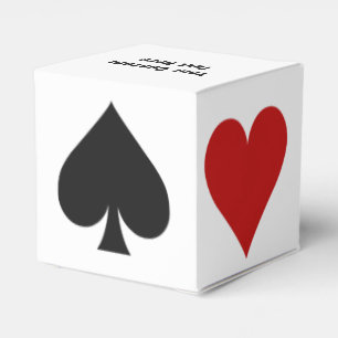 Card Player custom favour box